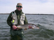 Nick with his best pike on the fly to date